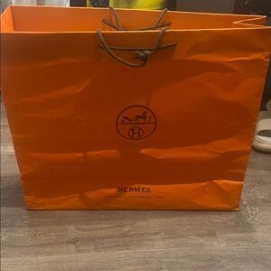 Hermes Orange Bag
